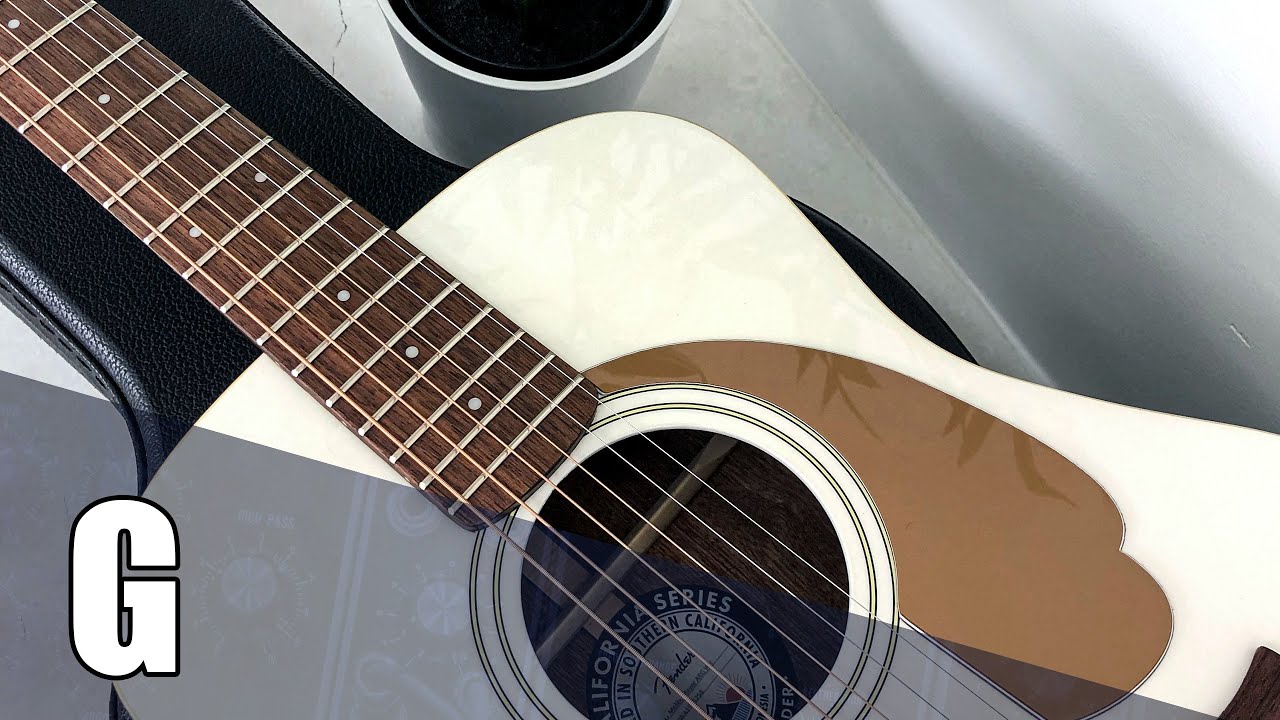 G Major Acoustic Guitar Backing Track | Apologies
