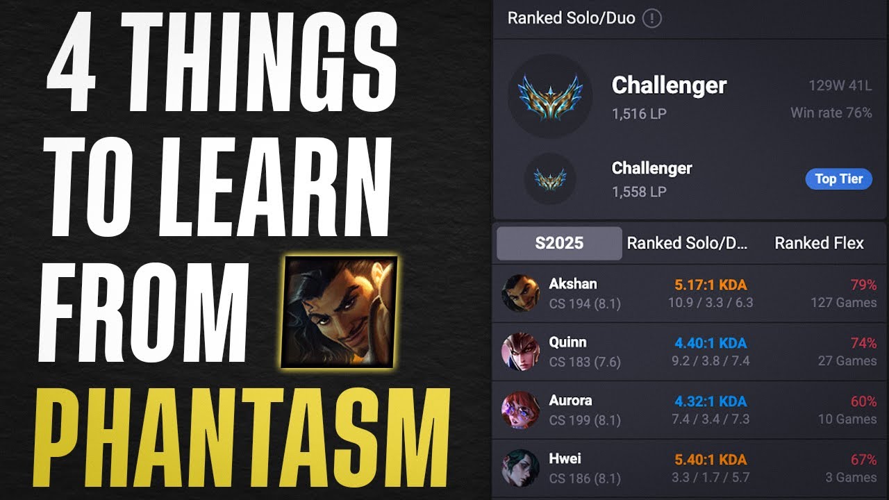 What The Average SoloQ Player Can Learn From Phantasm