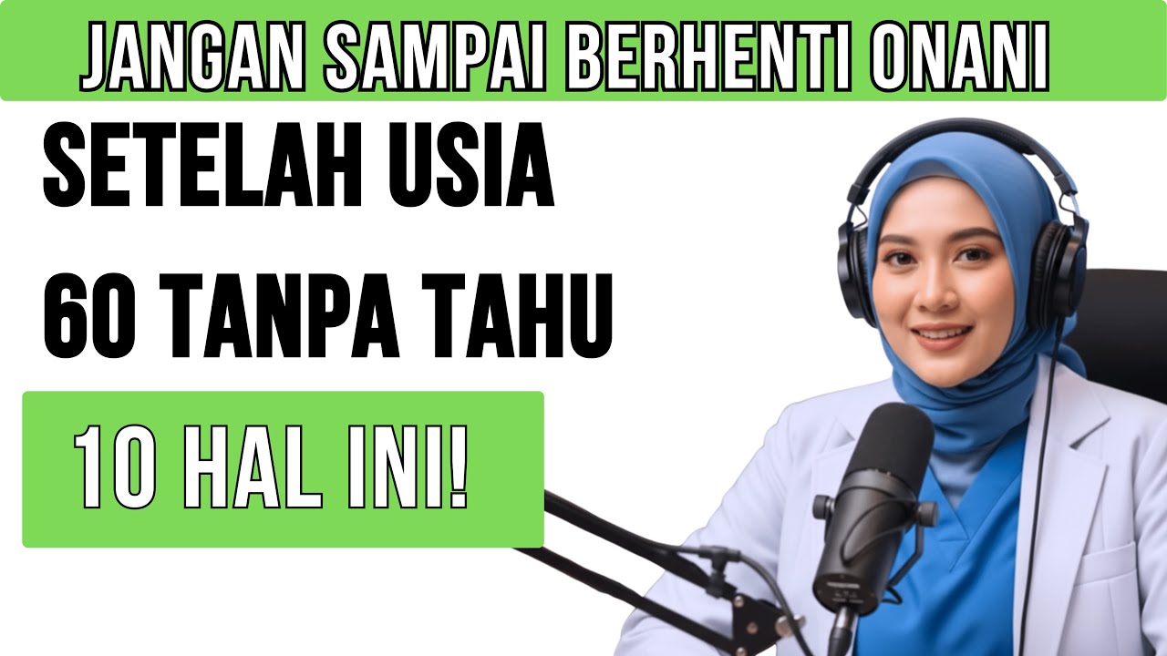 Yang TIDAK PERNAH Dibahas Tentang Masturbasi Setelah Usia 60 Tahun...
