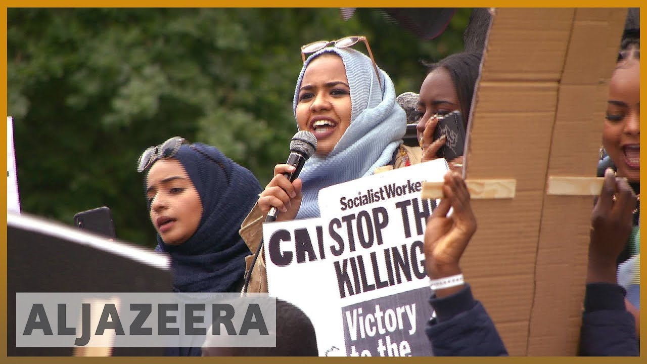 Sudan expats protest in London against military leaders