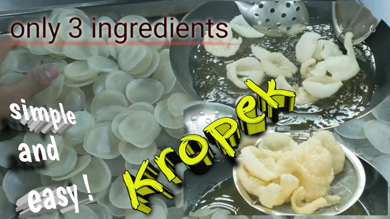 The Best Kropek (easy and simple) with added extra flavorings