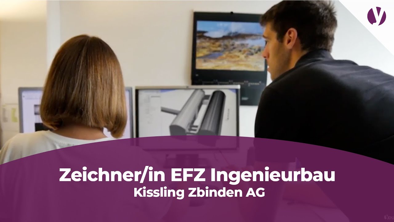 Eine Ausbildung als Zeichnerin EFZ (w/m) Fachrichtung Ingenieurbau bei Kissling Zbinden AG