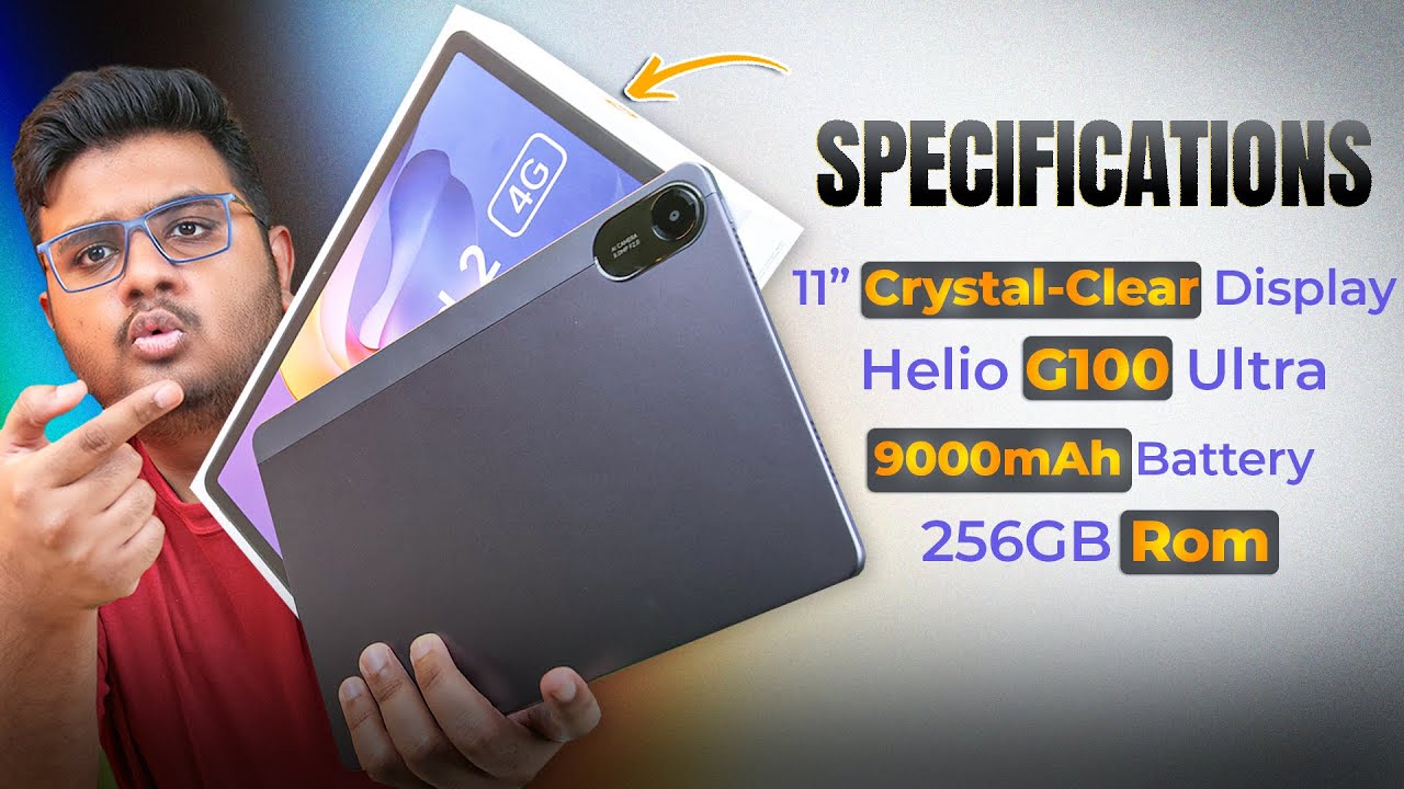 Redmi Pad 2 Unboxing | 9000 mAh,G100 Ultra,11 inch