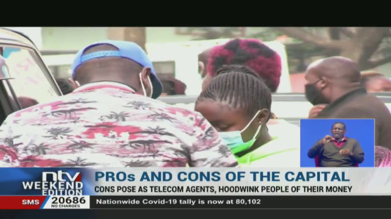 Conmen in the Nairobi CBD