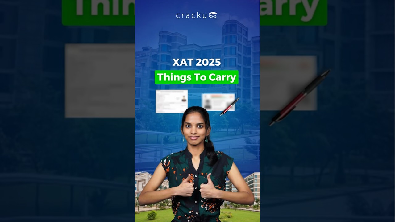XAT Exam Day Essential Things to carry