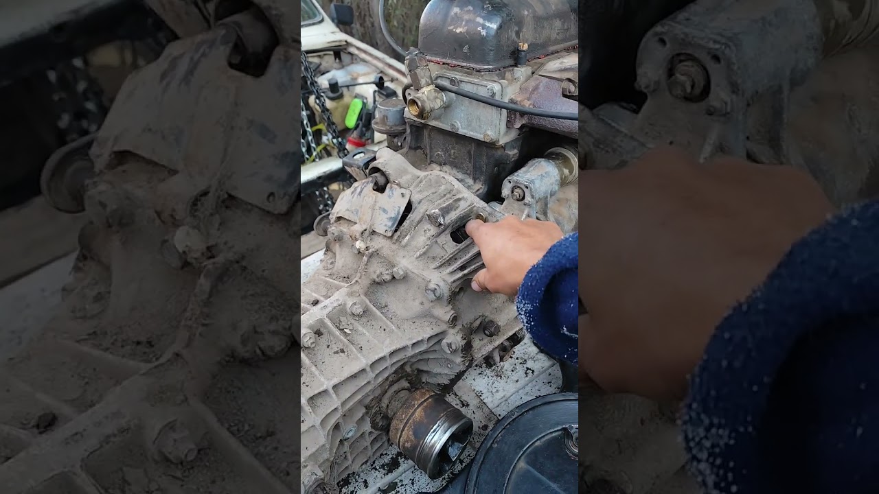 parte 2 cambiamos caja 4ta a 5ta para la Renault 12 break 🧑‍🔧🧑‍🔧