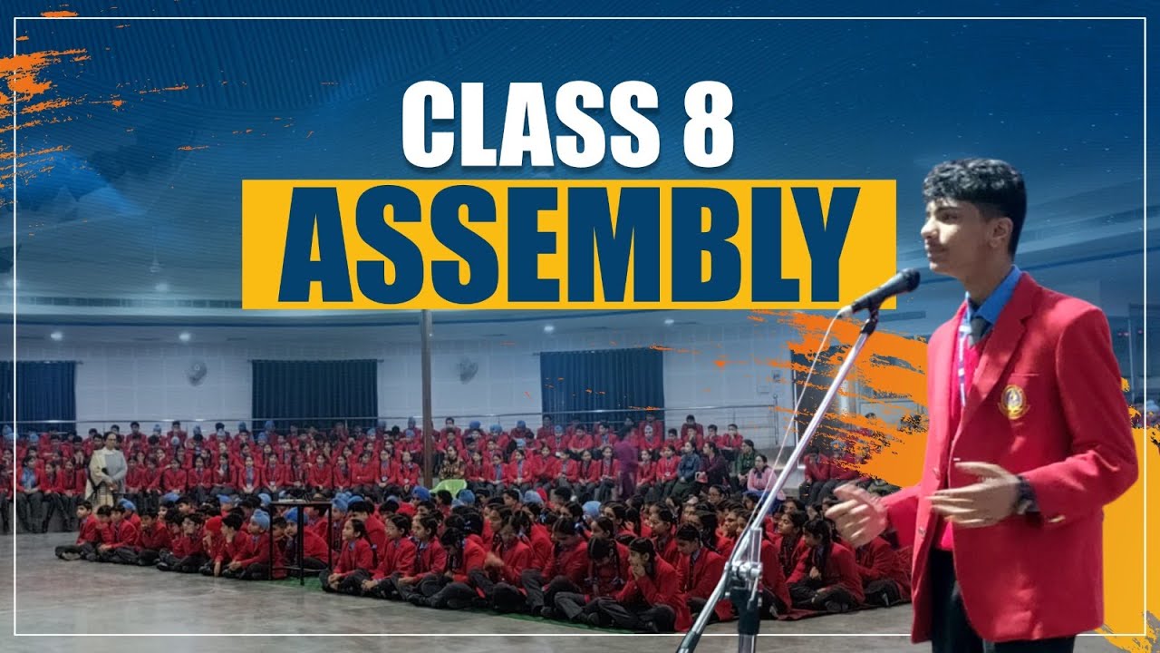 Class 8 Assembly Program | Students Perform Activities on Social Media Impact
