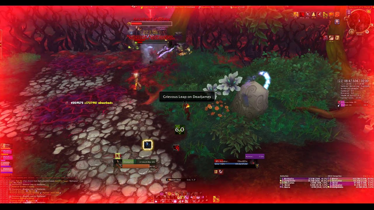 Darkheart Thicket Mythic+22, 27:52