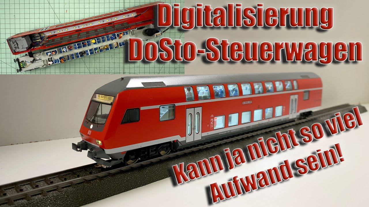 Doppelstock Steuerwagen wird Digital, Warnung sehr lang!