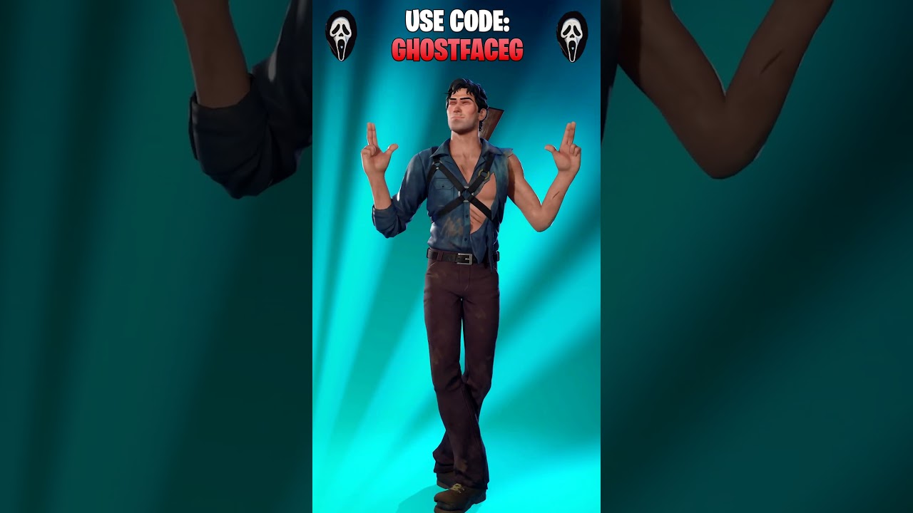 Ash Williams - Gunslinger Smokeshow - Fortnite Emote #fortnite #fortnitedances