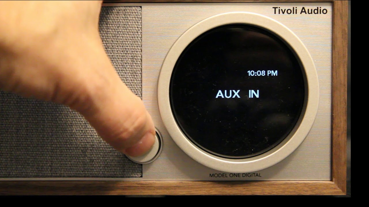 Tivoli Model One Digital, user interface overview.  Great new model of FM radio with RDS and DAB