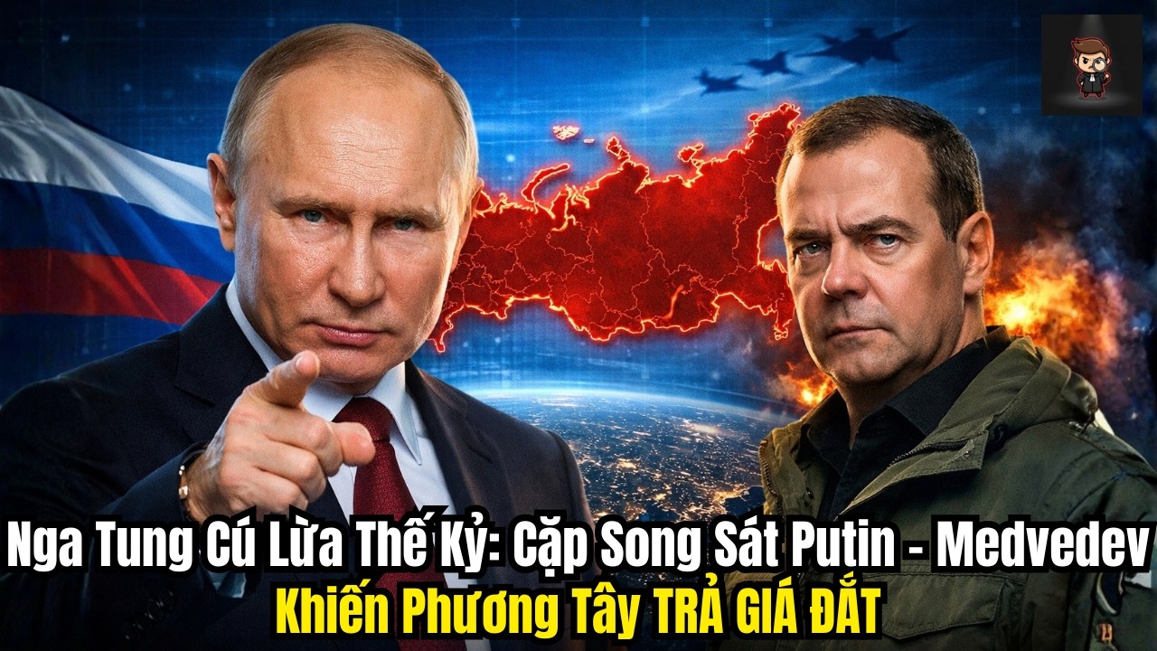 Nga Tung Cú Lừa Thế Kỷ: Cặp Song Sát Putin - Medvedev Khiến Phương Tây TRẢ GIÁ ĐẮT