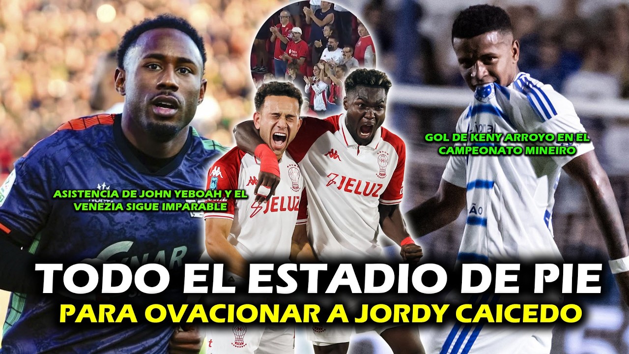 TODO EL ESTADIO OVACIONÓ A JORDY CAICEDO 🔥 | GOL DE KENY ARROYO | ASISTENCIA DE JOHN YEBOAH | XDOTES