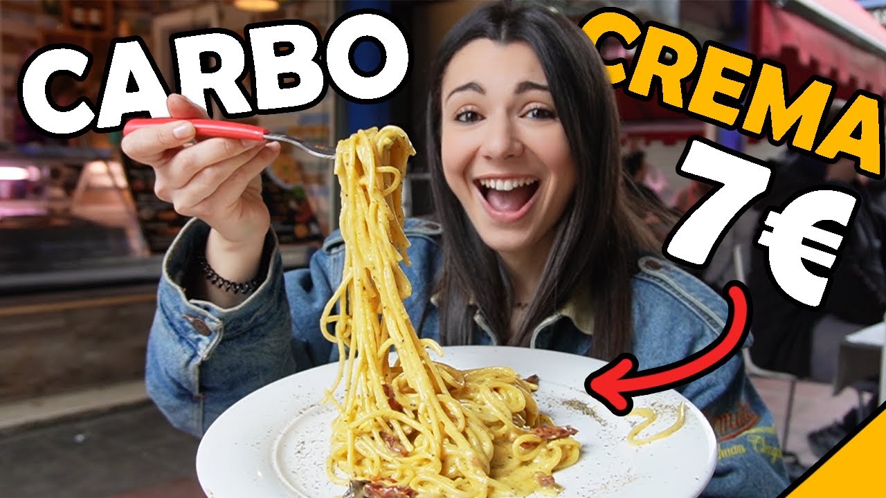Ho trovato la CARBONARA ECONOMICA più BUONA di ROMA