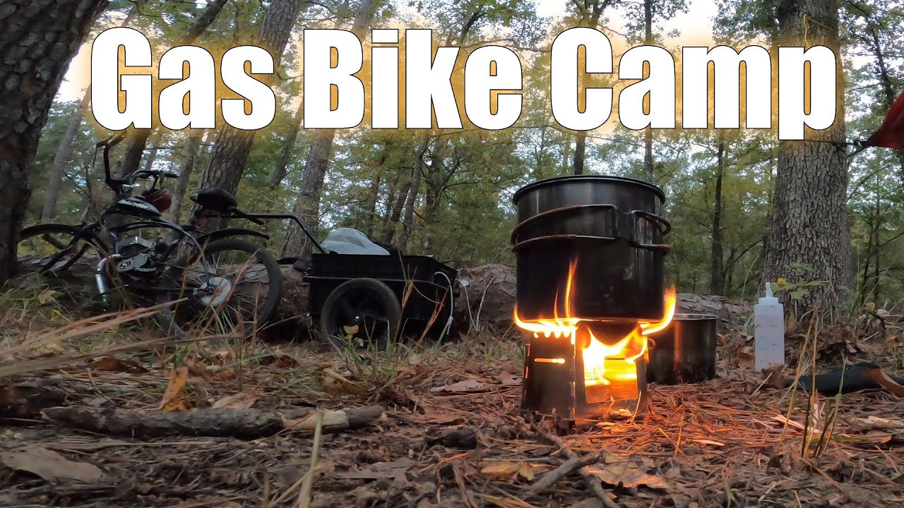 Motorized Bike Trailer Camping