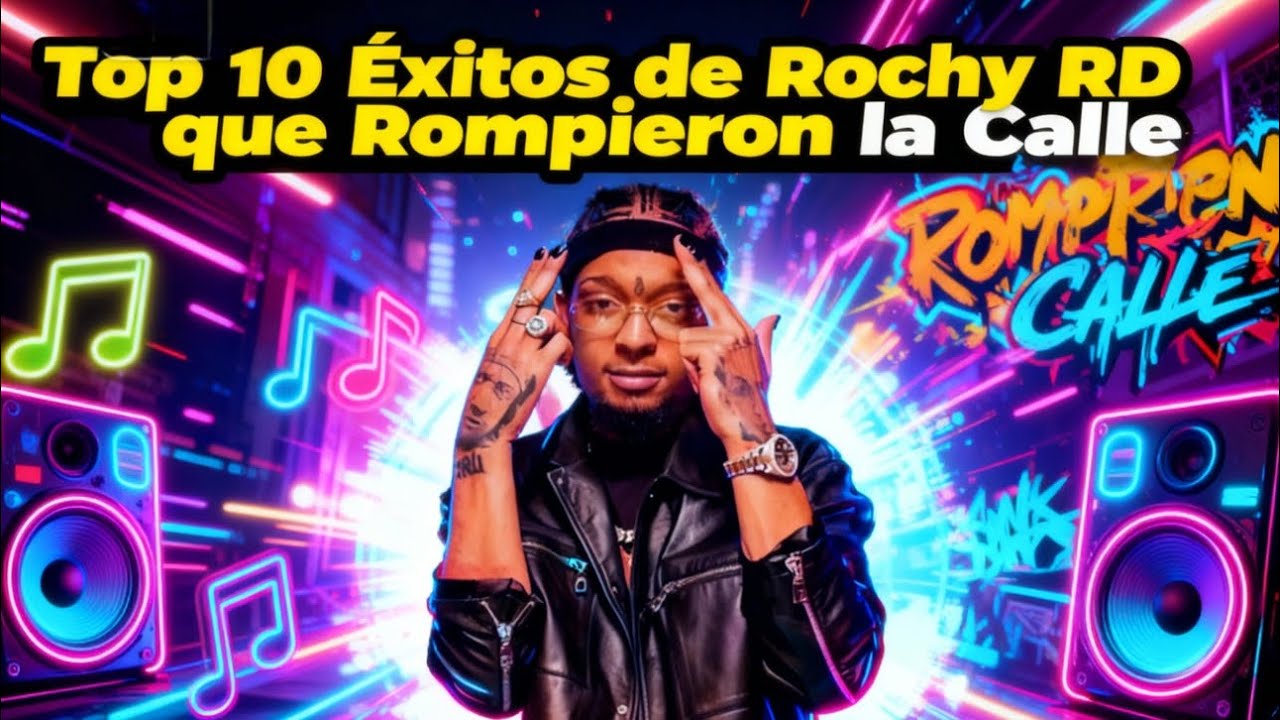 🎧 “Rochy RD: Los 10 Éxitos Que Todo Fan Debe Conocer”