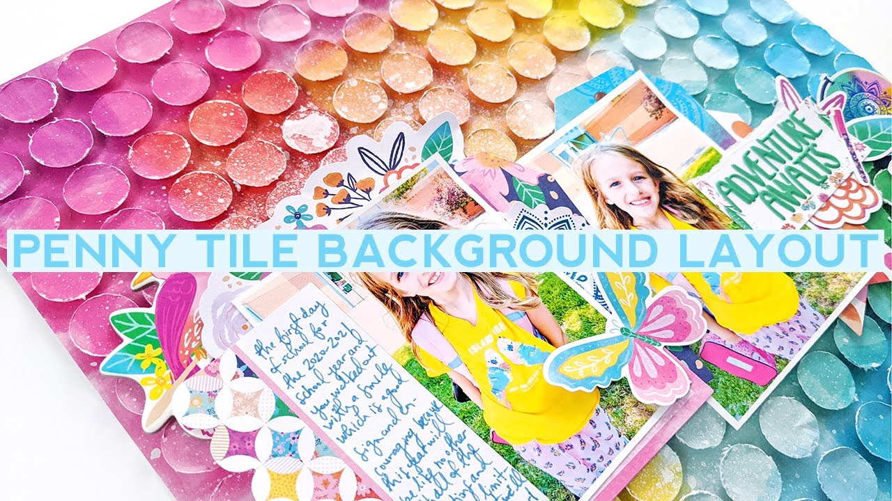 Penny Tile Background Layout