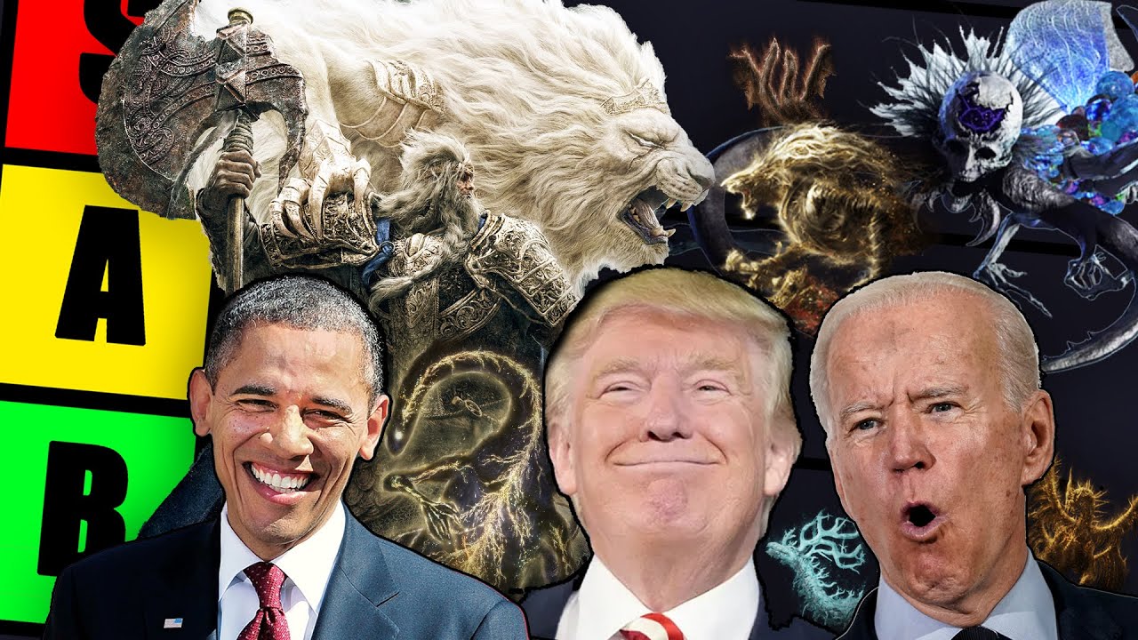 Трамп, Байден и Обама завершают свой список лидеров рейтинга Elden Ring — от лучшего к худшему