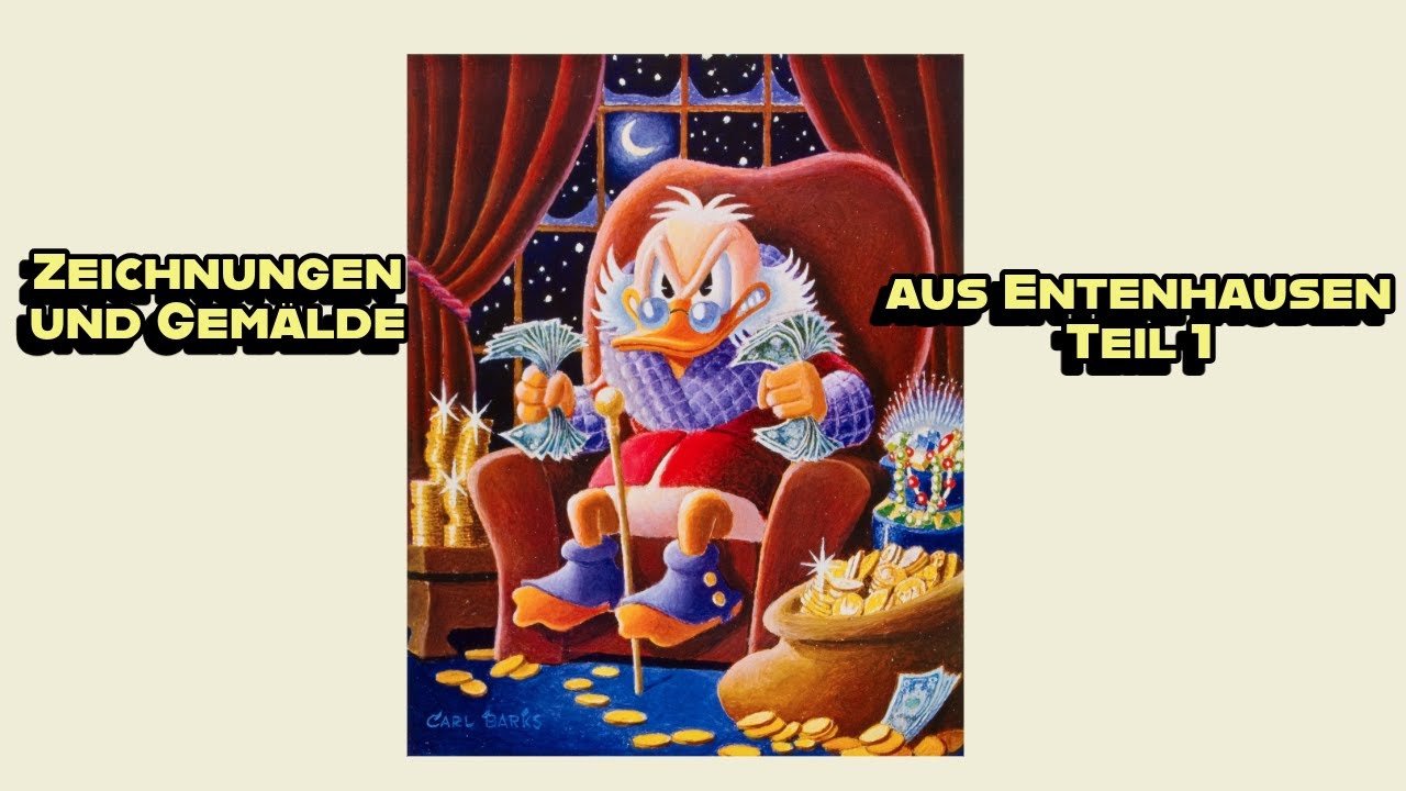 Zeichnungen und Gemälde aus Entenhausen. Teil 1.