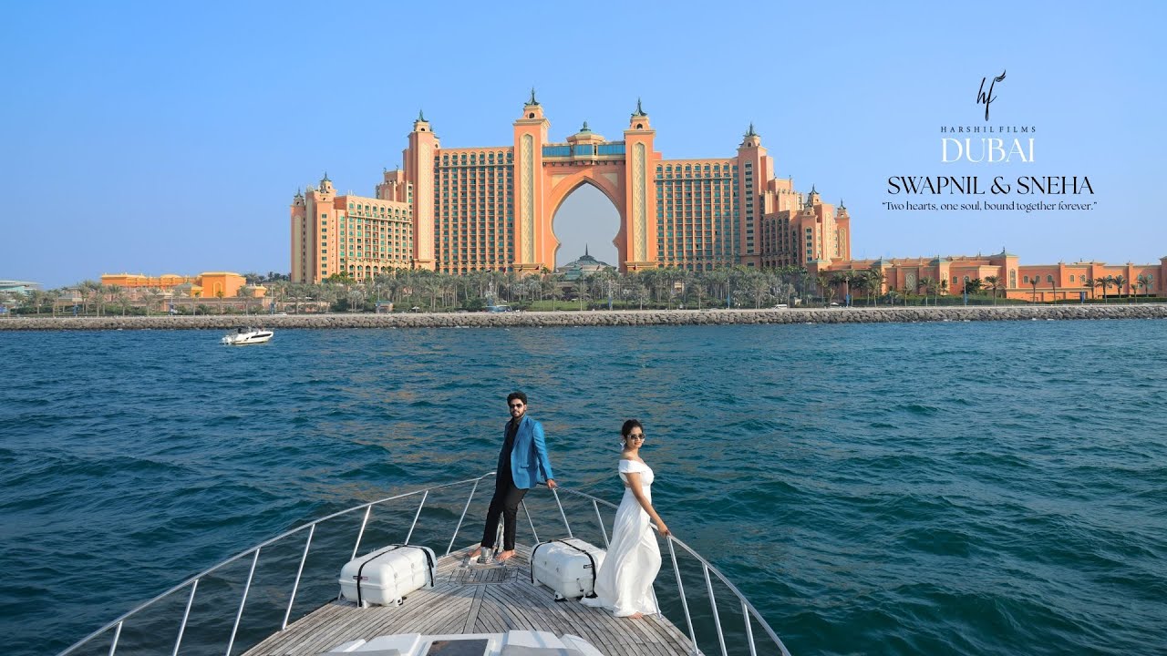 DUBAI PRE WEDDING COMMING SOON 2025 |  SWAPNIL & SNEHA | 4K | HARSHIL FILMS | INDIA