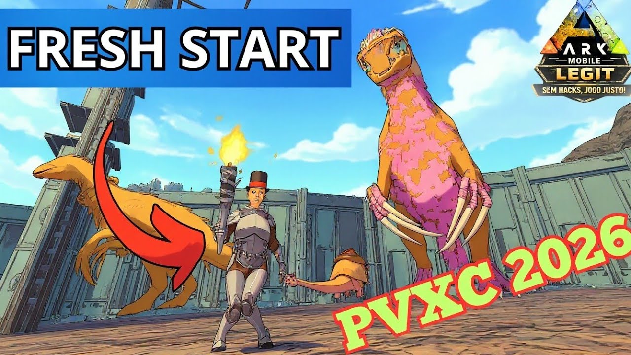 [[BOB]] Ark Mobile 2026: How to Survive on PVXCLOCK Server (EPISODE 1