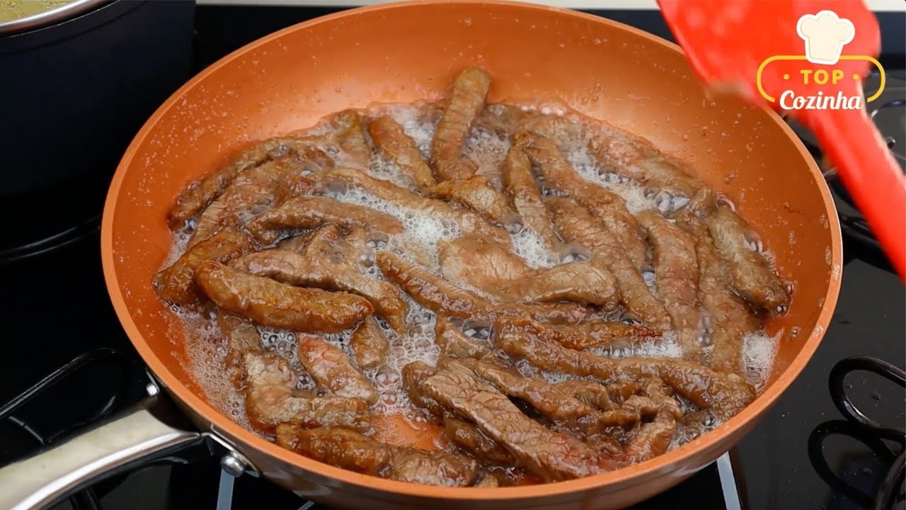 CARNE ASSIM SÓ EM RESTAURANTE DE RICO,  UMA DELÍCIA MUITO FÁCIL DE FAZER!