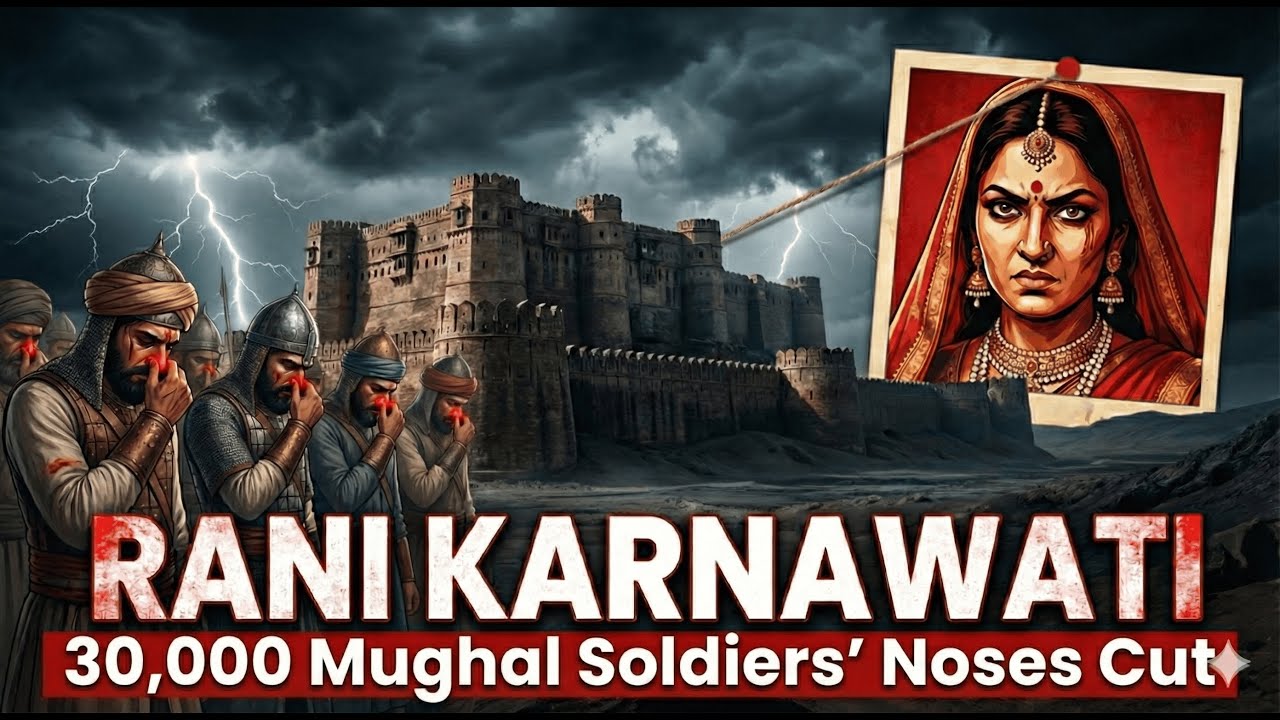 जिन्होंने 30,000 मुग़लों की नाक काटी | The Forgotten Story of Rani Karnavati | Garhwal Queen