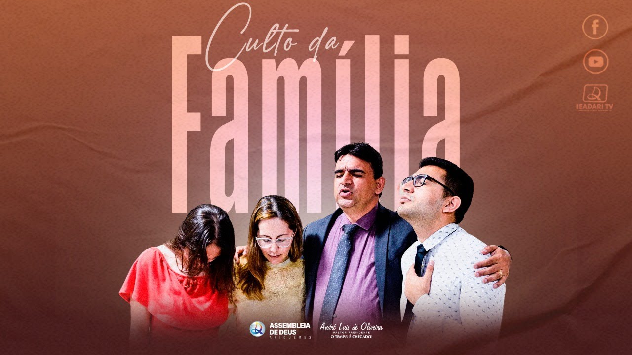 CULTO DA FAMÍLIA - AO VIVO 11/09/2022 | IEADARI TV
