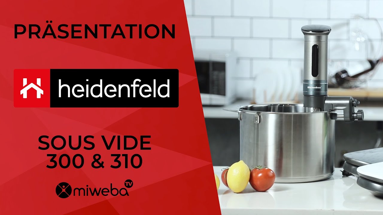Präsentation / KitchenBoss Sous Vide 300&310 - Deutsch