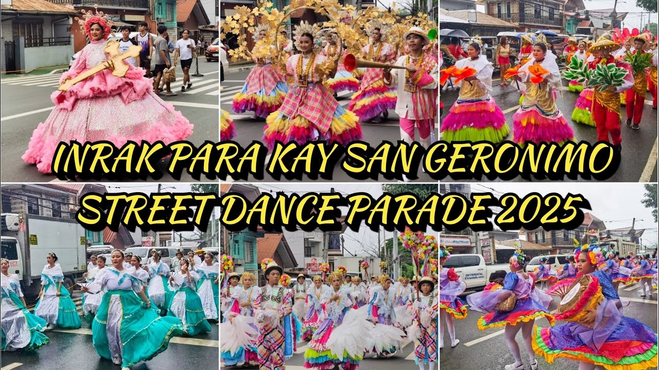 INRAK PARA KAY SAN GERONIMO 2025 (Street Dance Parade) / Morong, Rizal