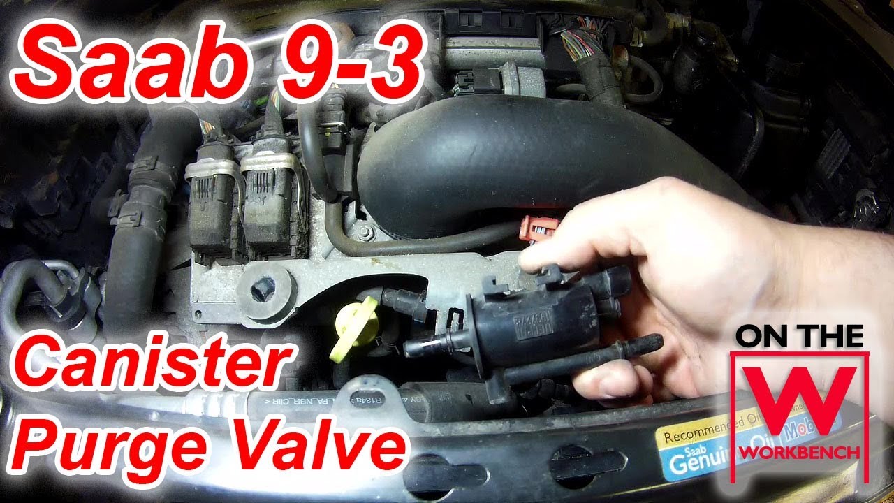 Клапан продувки адсорбера паров Saab 9-3
