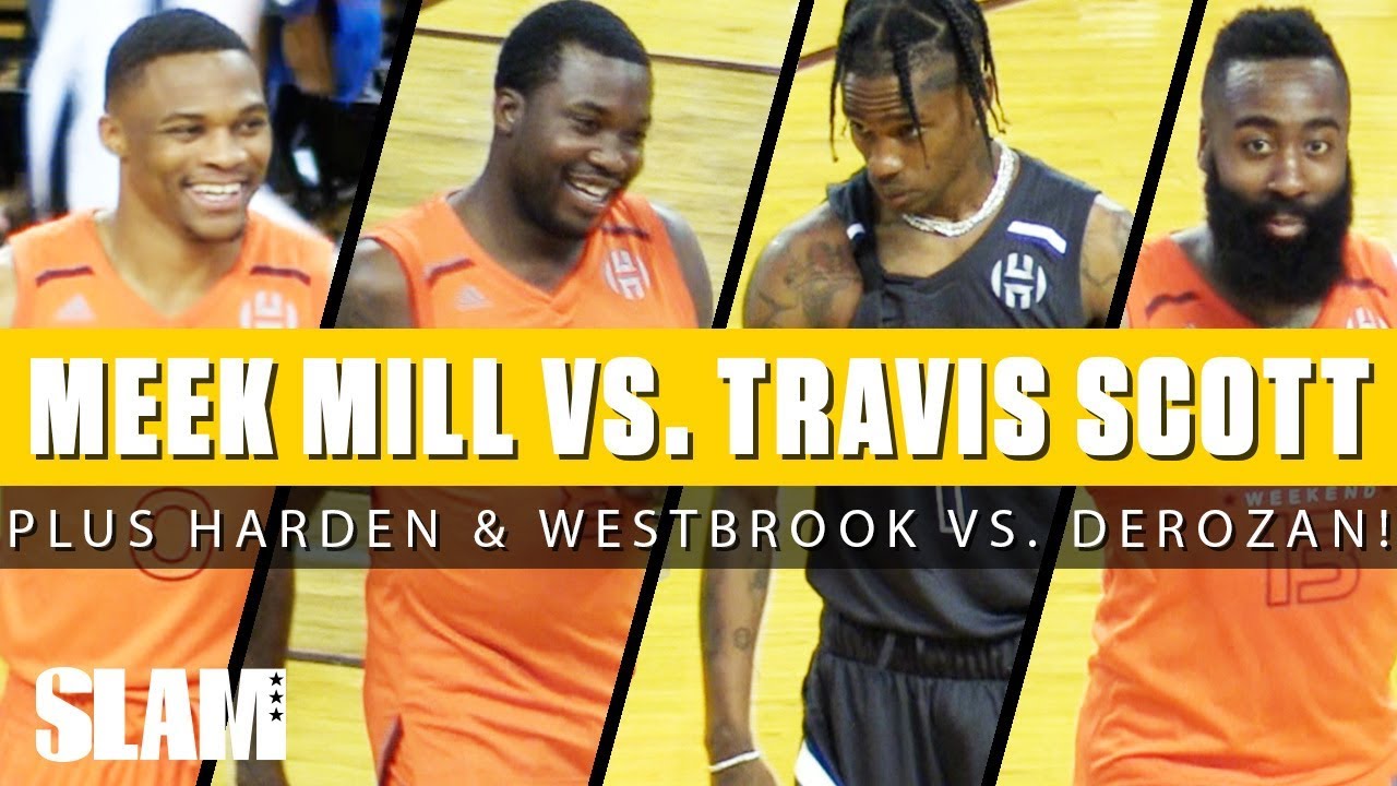 Travis Scott & Meek Mill SQUARE OFF! James Harden, Russell Westbrook, & MORE