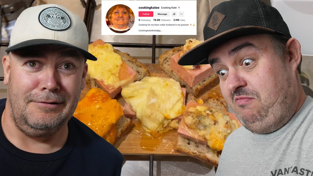 Daz and Will EAT Cooking Katee's Food !