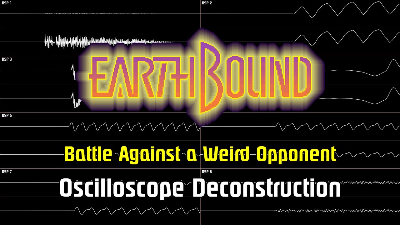 EarthBound - Battle Against a Weird Opponent [Oscilloscope Deconstruction]