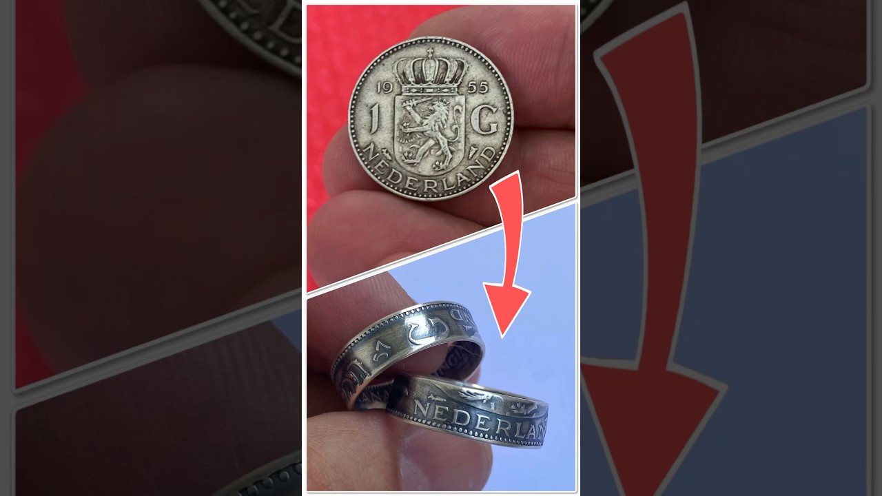 Turning a Dutch Coin into a Stunning Ring | DIY Jewelry Making