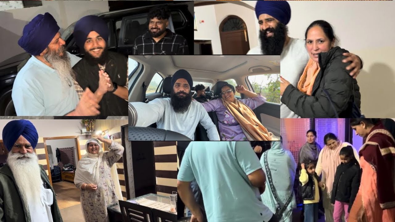 ਵਿਆਹ ਤੋਂ ਬਾਦ ਨਵੀਂ ਜੋੜੀ ਦੀ ਰਾਤ ਦੀ ਰੋਟੀ / viah to bad khane da kam chal pya navi jodi da dinner 
