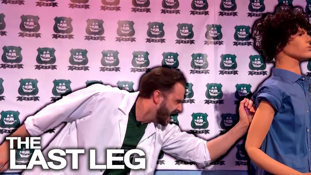 Plymouth Argyle FC Open A New Vaccination Centre | The Last Leg