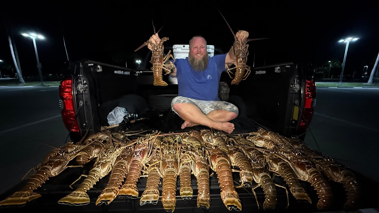 The SECRET Way to Catch LOBSTERS in Florida: Bully Netting - Catch & Cook