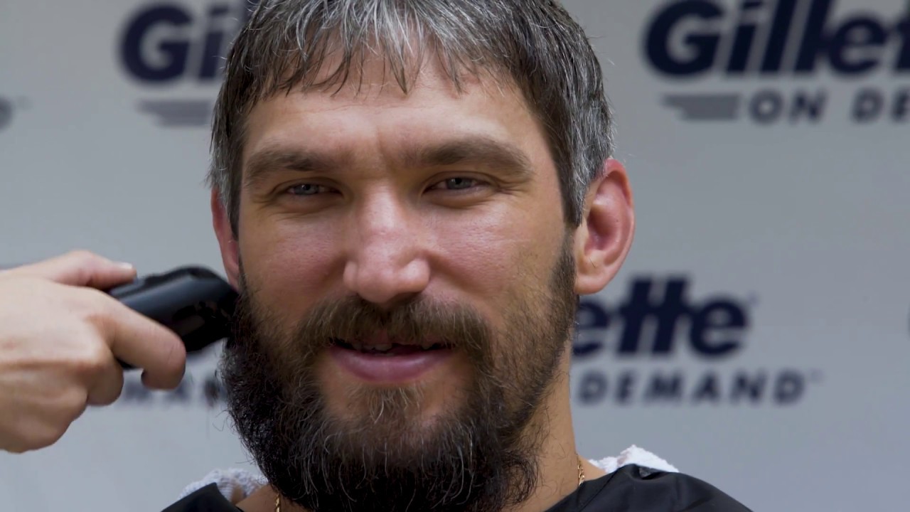 Alex Ovechkin partners with Gillette, shaves his playoff beard after winning Stanley Cup