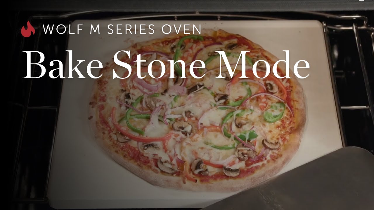 Wolf M Series Oven - Bake Stone Mode