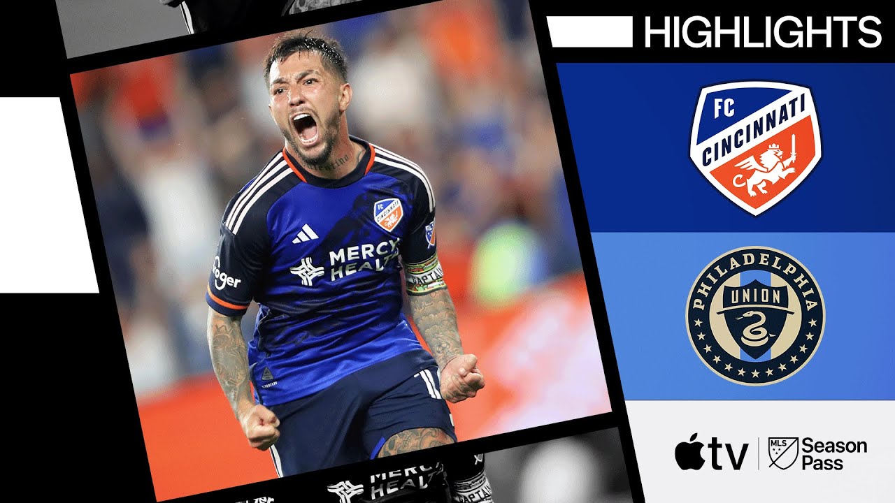 Cincinnati FC vs. Philadelphia Union | Seven-Goal Thriller | Full Match Highlights | June 19, 2024