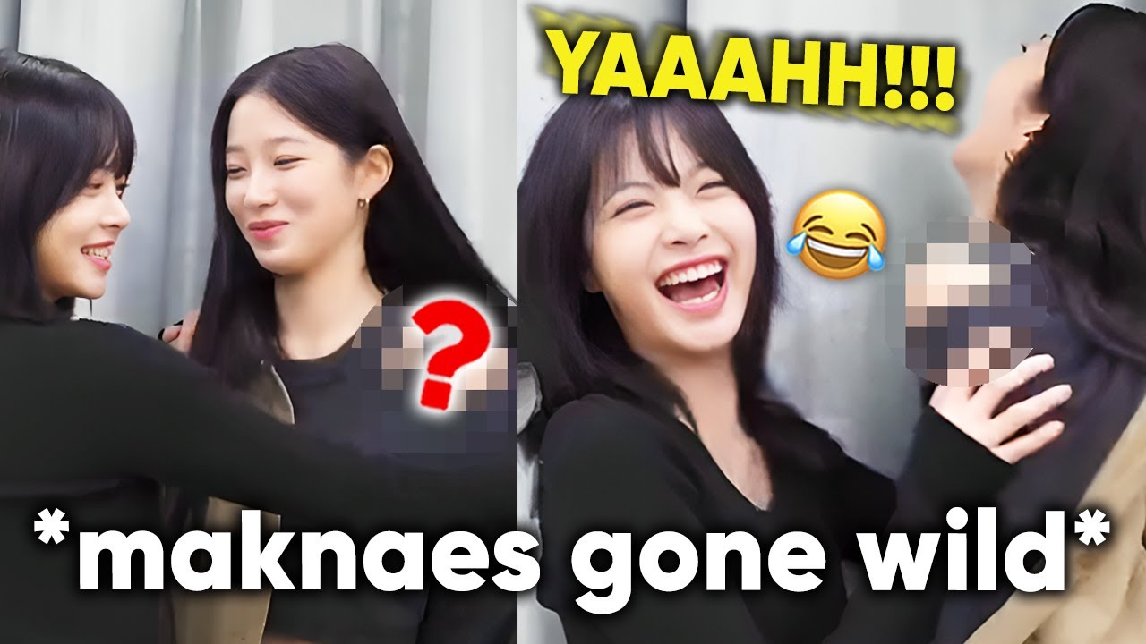 KAZUHA & EUNCHAE roasting each other in full japanese *maknaez gone wild*