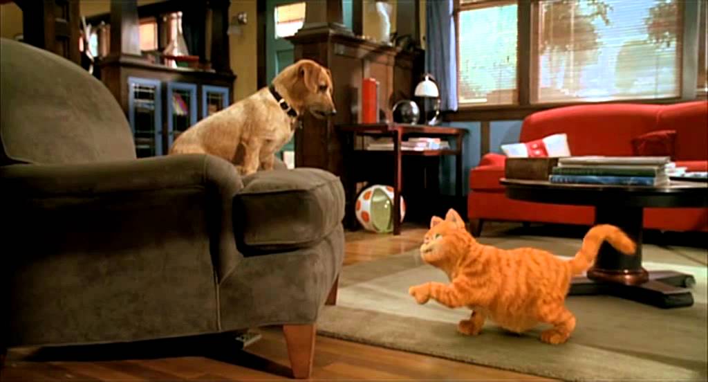 GARFIELD - IL FILM: Garfield vs Odie