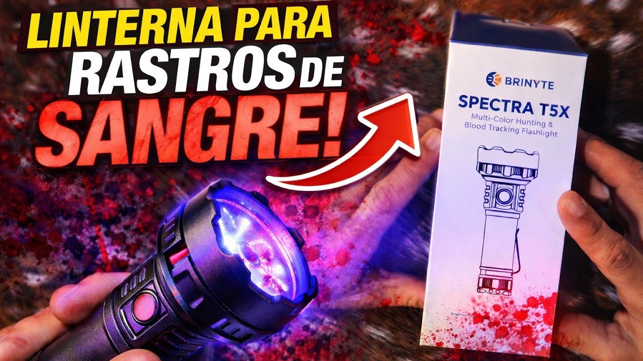 Linterna para rastros de sangre Spectra T5X