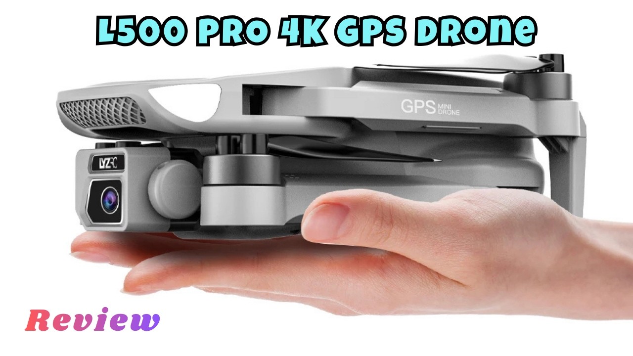 Дрон L500 PRO 4K с GPS | Обзор дрона | Лучший бюджетный дрон с GPS весом до 250 г