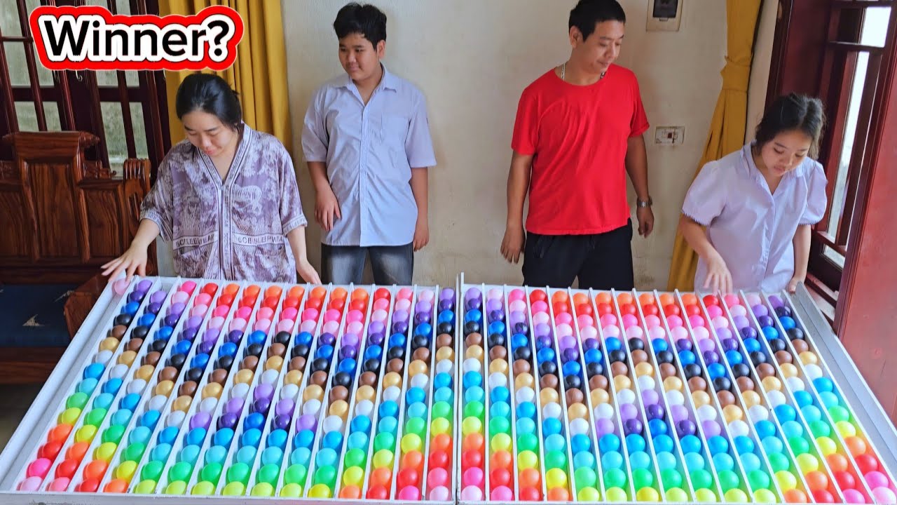 🌈🔥🆚️ Color Ball Sorting Game | Satisfying ASMR & Puzzle Duel - Who's the Winner?  Level 07