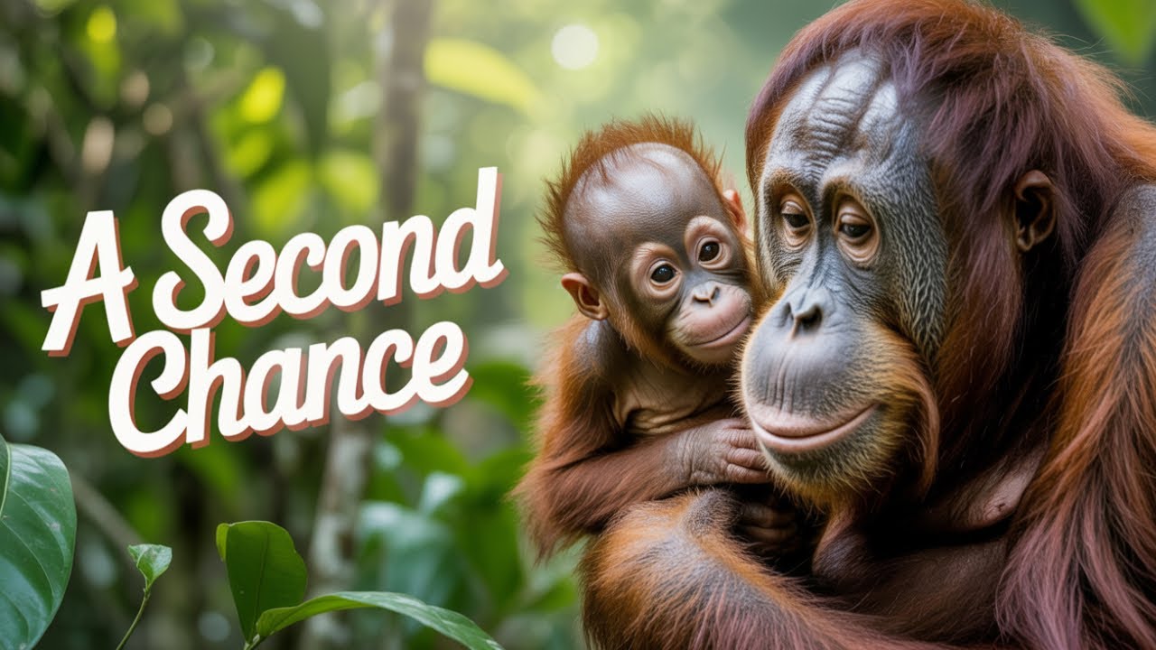 4K- Orangutan Rehabilitation Efforts Giving Orphans