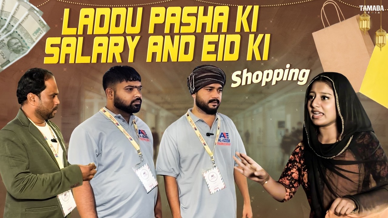 Laddu Pasha and Eid Ki Shopping | Ramazan Special Video | Heart Touching Video | Golden Hyderabadiz