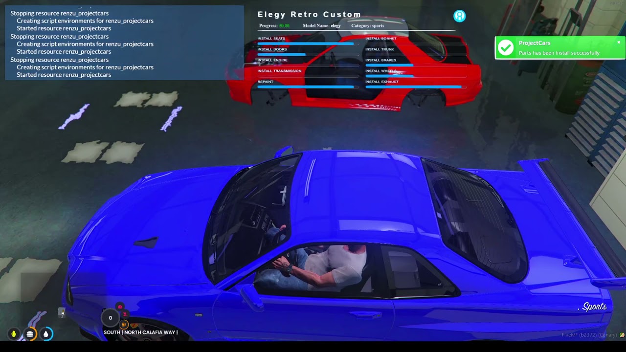 renzu_projectcars - FIVEM Car Builder