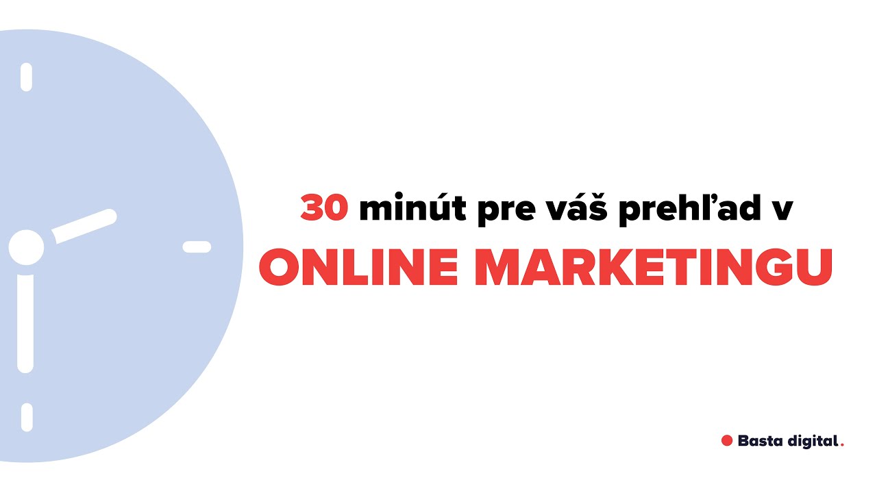 30 minút pre váš prehľad v online marketingu - november 2025